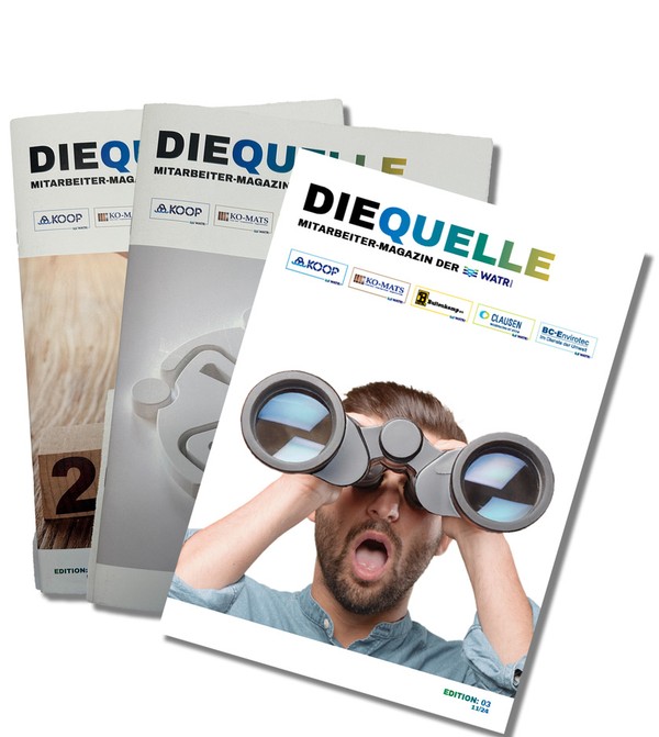 Die Quelle – Mitarbeitermagazin der WATR Group
